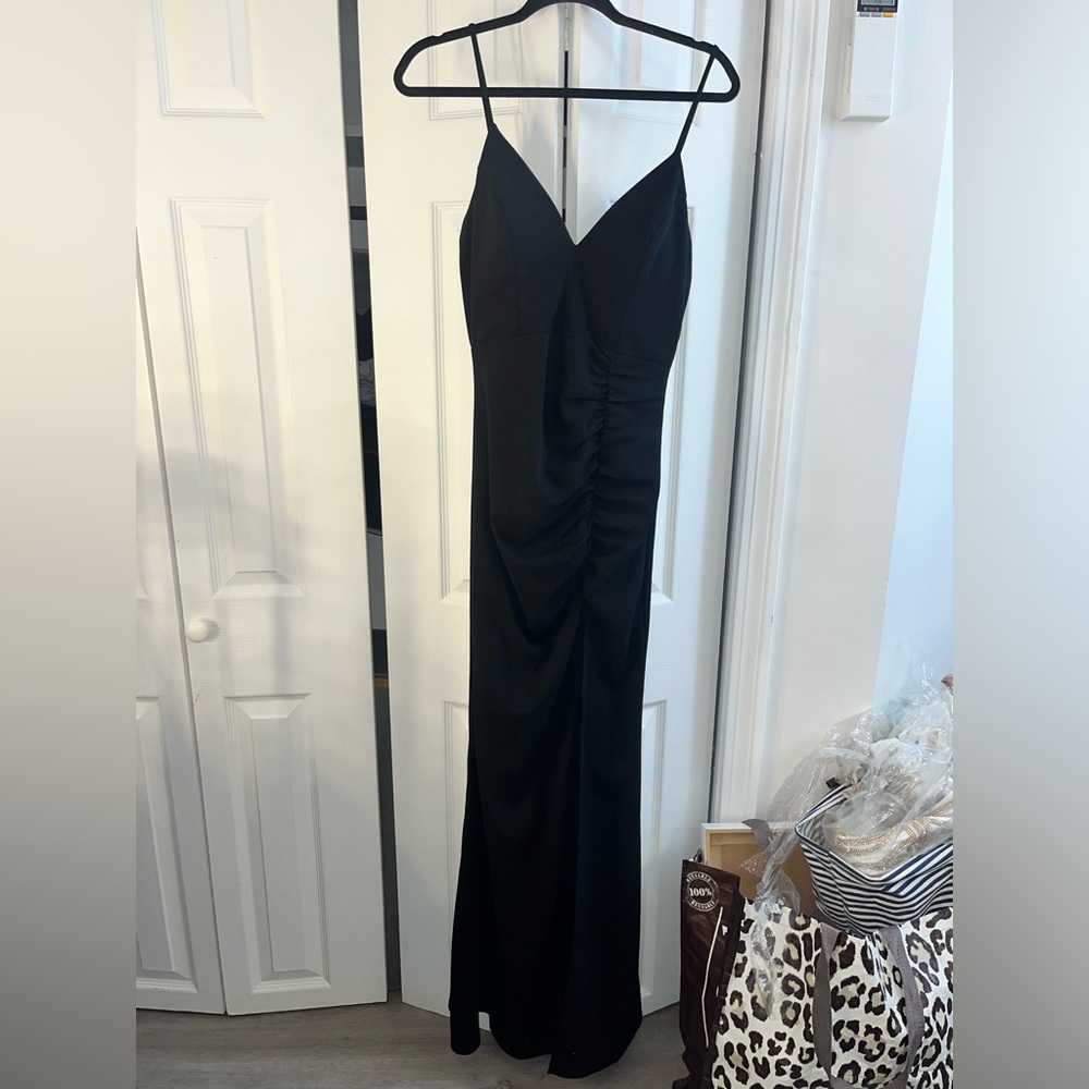 Black formal gown